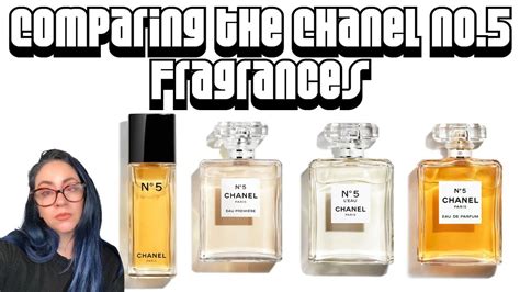 What Is the Difference Between Chanel No 5 Eau De Parfum and 